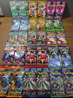 Not Searched Pokemon Card 30 Pack Set Mega Brave Symphonia Team Rocket etc JP #5 - Image 1