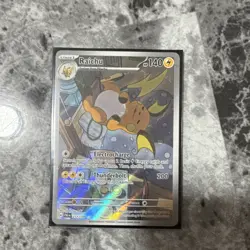 Pokemon TCG Raichu Holo 211/193 Illustration Card Paldea Evolved Near Mint - Image 1