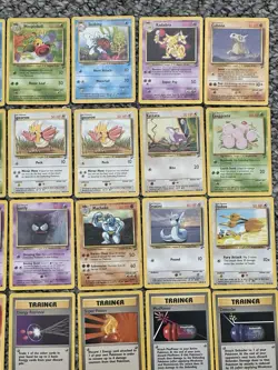 Pokemon Cards Base Set 2 x40 mixed condition Bundle 2000 - Image 3