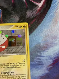 Pokemon TCG Electrode EX Hidden Legends Holo Rare Card 5/101 Reverse Holo - Image 5