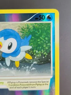 Piplup 72/100 Reverse Holo Pokemon Common Majestic Dawn Card LP - Image 3
