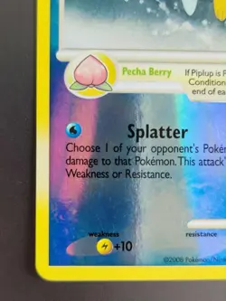 Piplup 72/100 Reverse Holo Pokemon Common Majestic Dawn Card LP - Image 4