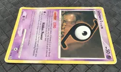 POKEMON CARD UNOWN (z) LV.16 Secret Wonders 72/132 2007 - Image 5