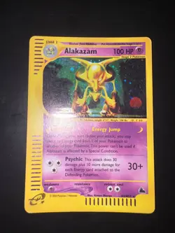 Alakazam H1/H32 Skyridge E Series 2003 Pokemon Card Holo NEAR MINT - Image 1