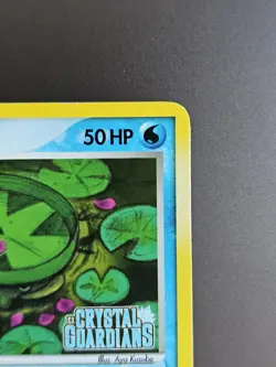 Lotad 55/100 "Reverse Holo" Stamped Ex Crystal Guardians Pokemon Card LP+ - Image 3