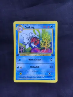 Pokemon Cards: Jungle 1st Edition Uncommon: Seaking 46/64 - Image 1
