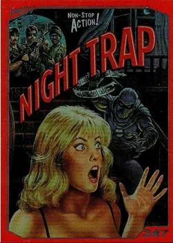 Night Trap Vita Limited Run Games Silver Trading Card #347 New Mint - Image 1