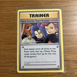 Here Comes Team Rocket! 113/108 Evolutions Secret Rare Non Holo Pokemon Card - Image 2