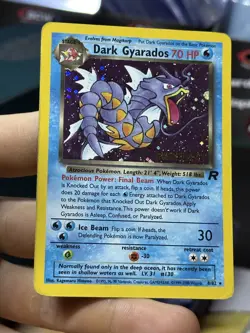 #4 Dark Gyarados 8/82 Team Rocket 2000 Holo Rare WOTC Pokemon Card TCG - Image 4