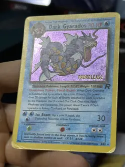#4 Dark Gyarados 8/82 Team Rocket 2000 Holo Rare WOTC Pokemon Card TCG - Image 5