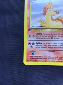 Pokemon Cards: Jungle 1st Edition Uncommon: Rapidash 44/64 - Image 5