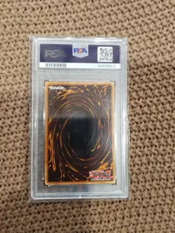 2004 Yu-Gi-Oh! Sorcerer of Dark Magic PSA 9 ENOO2 Movie promo card - Image 2