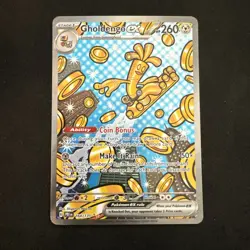✨Pokemon Gholdengo EX TCG Prismatic Evolutions Card 164/131 NM Condition✨ - Image 1