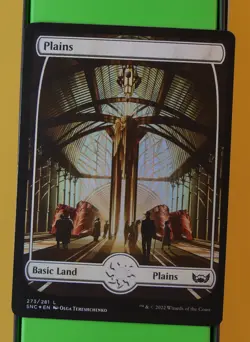 Plains (Extended Art Foil) 273/281 - SNC - Magic MTG - Image 1