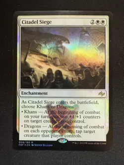 Citadel Siege 8 - R - Fate Reforged - Foil - MTG - LP - Image 1