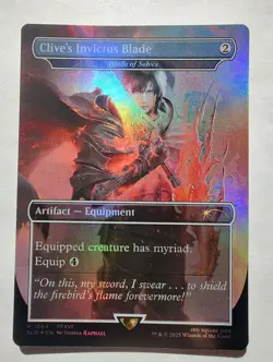 Clive's Invictus Blade - Blade of Selves (Rainbow Foil) Secret Lair Drop Foil - Image 1