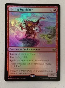 Hexing Squelcher Lorwyn Eclipsed Foil NM Preorder - Image 1