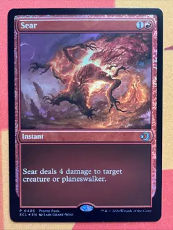 Magic MTG - Sear - FOIL [Promo Pack] (0405) Lorwyn Eclipsed NM - Image 1