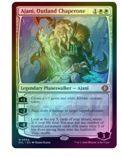 Ajani, Outland Chaperone - Foil Lorwyn Eclipsed MTG - Image 1