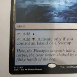 MTG Rare Gloomlake Verge Magic the Gathering Duskmourn: House of Horror Regular - Image 5