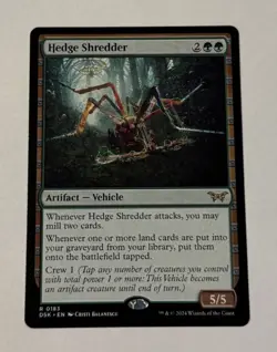 MTG Hedge Shredder - Duskmourn: House of Horror LP - Image 1