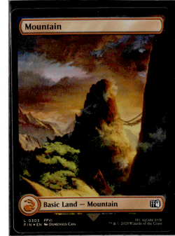 Mountain (Foil) - 0303 - MTG X Final Fantasy - Image 1