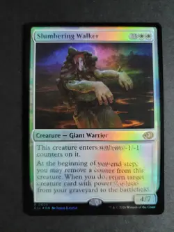 Slumbering Walker (Foil) Rare MTG Lorwyn Eclipsed - Image 1
