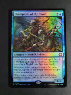 Champions of the Shoal (Foil) Rare MTG Lorwyn Eclipsed - Image 1