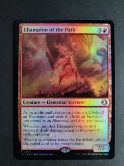 Champion of the Path (Foil) Rare MTG Lorwyn Eclipsed - Image 1