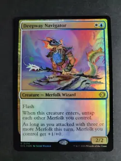 Deepway Navigator (Foil) Rare MTG Lorwyn Eclipsed - Image 1