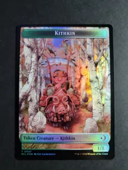 Kithkin / Treasure (Foil) Token MTG Lorwyn Eclipsed - Image 1