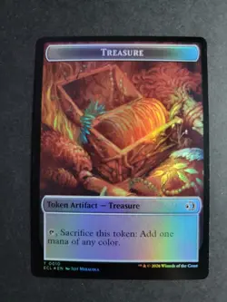 Kithkin / Treasure (Foil) Token MTG Lorwyn Eclipsed - Image 2