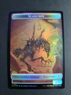 Scarecrow / Copy (Foil) Token MTG Lorwyn Eclipsed - Image 1