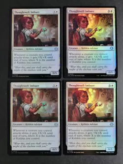 Thoughtweft Imbuer (X4 Foil) Uncommon MTG Lorwyn Eclipsed - Image 1