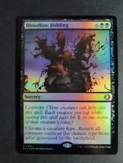 Bloodline Bidding (Foil) Rare MTG Lorwyn Eclipsed - Image 1