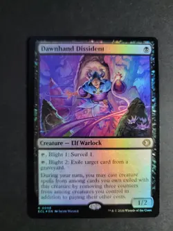 Dawnhand Dissident (Foil) Rare MTG Lorwyn Eclipsed - Image 1