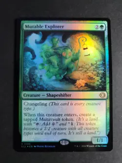 Mutable Explorer (Foil) Rare MTG Lorwyn Eclipsed - Image 1