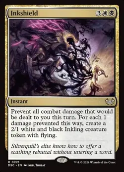 1x Inkshield NM Eng MTG - Duskmourn Commander - Image 1