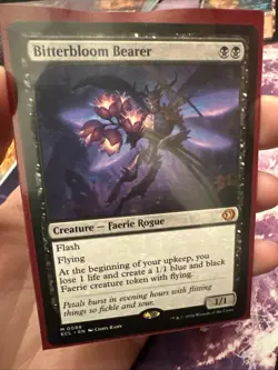 MTG Bitterbloom Bearer Magic Lorwyn Eclipsed Mythic Creature ECL 0088 NM - Image 1