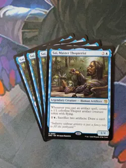 Sai, Master Thopterist x 4 | 7% Off 2+ | Aetherdrift | NM | MTG - Image 1