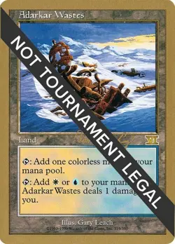 Magic The Gathering MTG ADARKAR WASTES WCD 2000: Tom Van de Logt NM Near Mint - Image 1