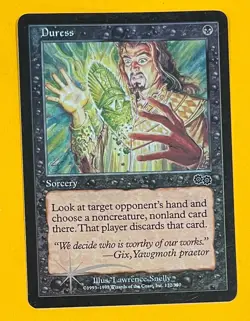 MTG DURESS (Foil) Arena Promo (OldManMTG 013-264) - Image 1