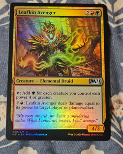 Leafkin Avenger FOIL (220) Core Set 2021 Magic the Gathering MTG - Image 1