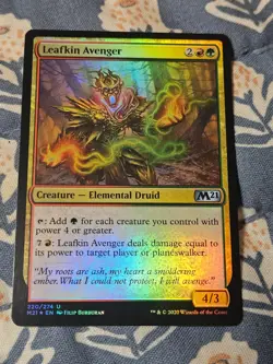 Leafkin Avenger FOIL (220) Core Set 2021 Magic the Gathering MTG - Image 2