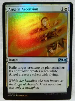 Angelic Ascension 03 Core Set 2021 Foil Magic The Gathering - Image 1