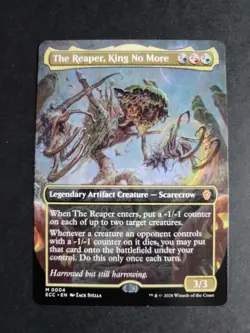 The Reaper, King No More (Borderless) Mythic MTG Lorwyn Eclipsed Commander - Image 1