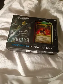 Magic the Gathering Final Fantasy Commander Deck Limit Break New/Sealed - Image 1