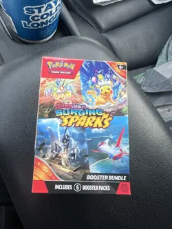 Pokemon TCG | Sealed Scarlet and Violet Surging Sparks Booster Bundle | 6 Packs - Image 1
