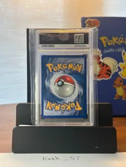 Pokemon 2002 Legendary Collection Dark Wartortle Reverse Holo 37/110 PSA 9 MINT - Image 2