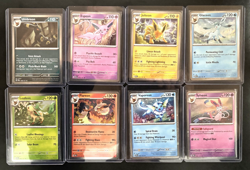 Eeveelutions Complete Prismatic Evolutions Rare Holos Bundle (8) Pokemon TCG NM! - Image 1